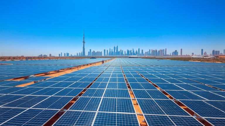 Starlight Guild | The Role of Renewable Energy in Dubai’s Economic Growth